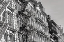 Load image into Gallery viewer, SoHo buildings in B&amp;W
