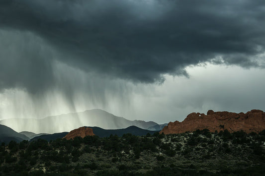 Stormy Rocky Mountains