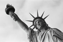 Load image into Gallery viewer, Black and White portrait of Lady Liberty

