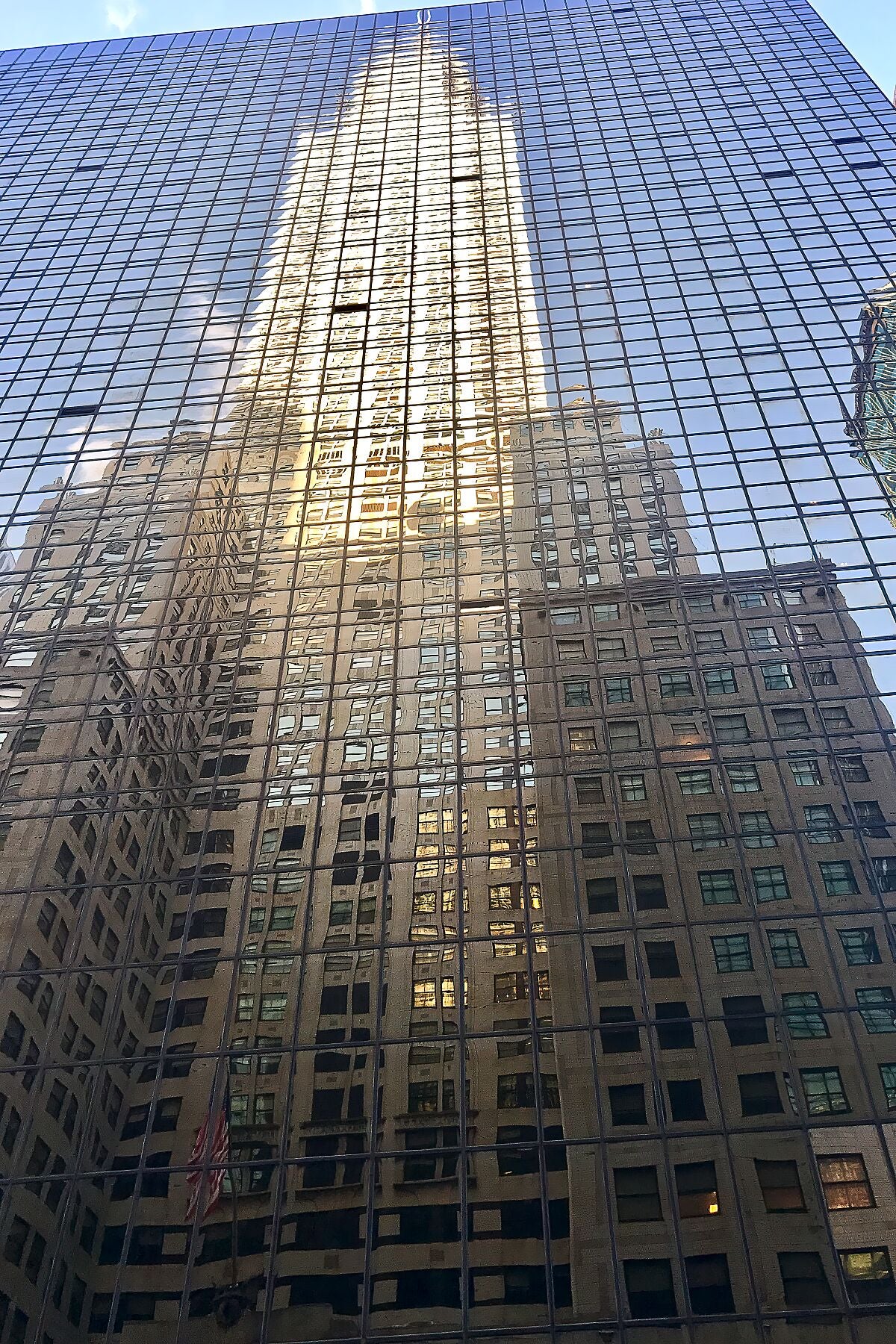Réflexion du Chrysler Building