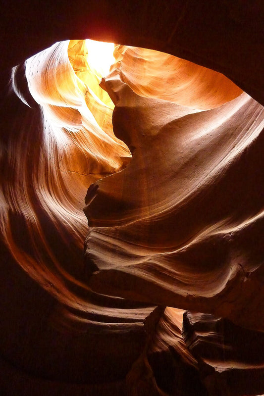 Arches rocheuses en spirale