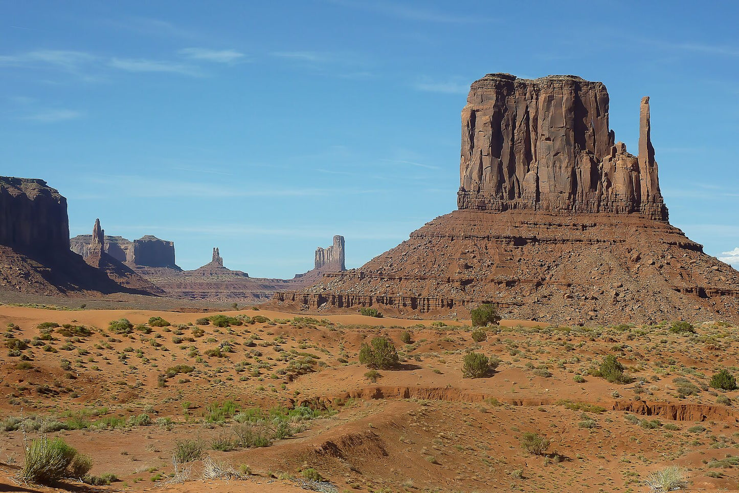 Monument Valley West Mitten panorama