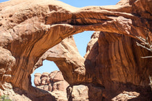 Load image into Gallery viewer, Double arch at Arches National Park
